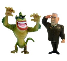 Monsters Vs Aliens Mini Figure 2-Pack D